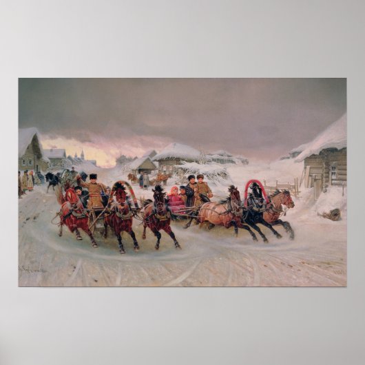 シャロベチド、1889年 ポスター (正面)