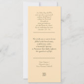 シャロムアットペサック。ファインアート通過応答カード カード (裏面)