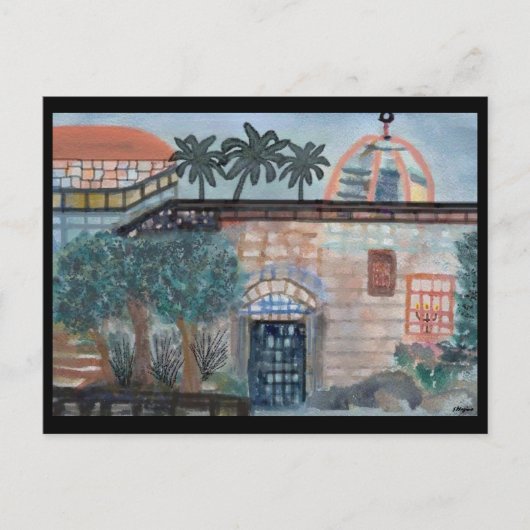 シャロムイスラエルはがき ポストカード (正面)