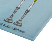 シャロムキャンドルグラス カッティングボード (角)