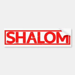シャロムスタンプ バンパーステッカー