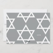 シャロムスターハヌッカホリデーカード シーズンカード (裏面)