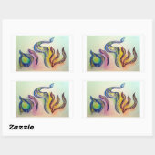 シャロムステッカー 長方形シール (シート)