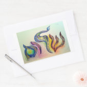 シャロムステッカー 長方形シール (封筒)