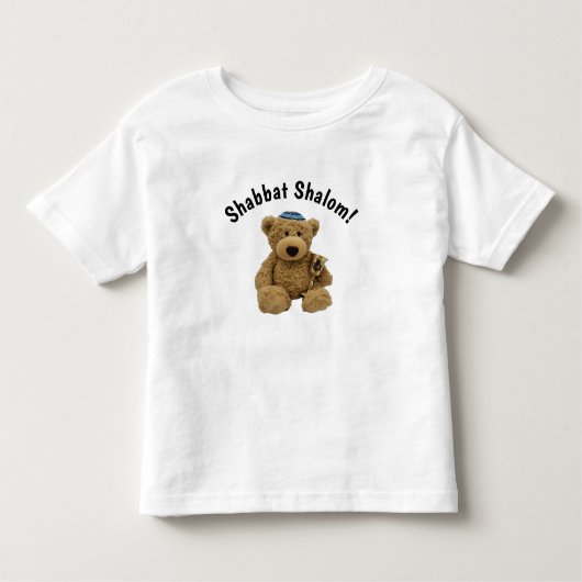 シャロムテディベアTシャツ トドラーTシャツ (正面)