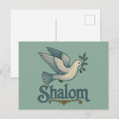 シャロムドーブピースアース ポストカード (正面/裏面)