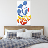 シャロムベイト キャンバスプリント (インサイチュ (寝室))