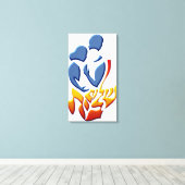 シャロムベイト キャンバスプリント (インサイチュ (ウッドフロア))