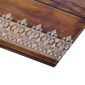 シャロムレース効果の木工効果チャラ カッティングボード (角)