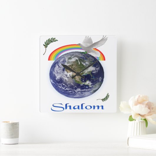 シャロム スクエア壁時計 (ホーム)