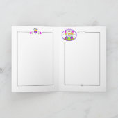 『シャロム・フロム・ウア・ハウスからあなたのグリーティング・カード』 カード (内部)