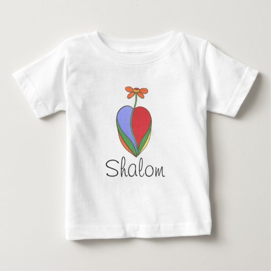 シャロム ベビーTシャツ (正面)