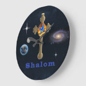 シャロム ラージ壁時計 (傾斜)