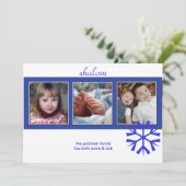 シャロム、写真のグリーティングカード(招待状) カード (スタンド正面)