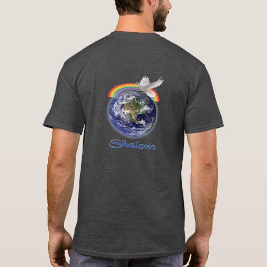 シャロム Tシャツ (裏面)