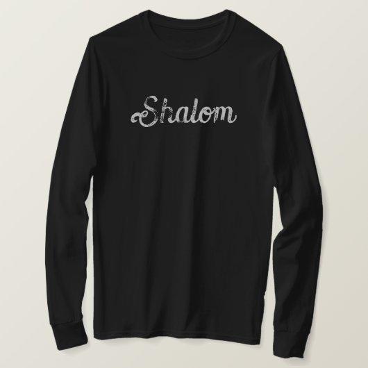 シャロモダンムHebrew Tシャツ (デザイン正面)