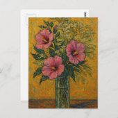 シャロンとヘムロック葉書のバラ ポストカード (正面/裏面)