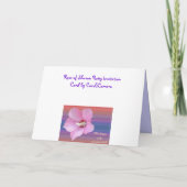 シャロンのバラの花のParty招待状 招待状 (裏面)