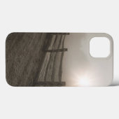シャロンの近くの霧を通した塀そして日が差すこと Case-Mate iPhoneケース (裏面 (横))