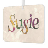 シャロンカラフルおもしろいエアーフレッシュナー：キュウリ – ミント カーエアーフレッシュナー (左)