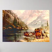 シャロンシャーペの川スタージコーチクロッシング ポスター (正面)