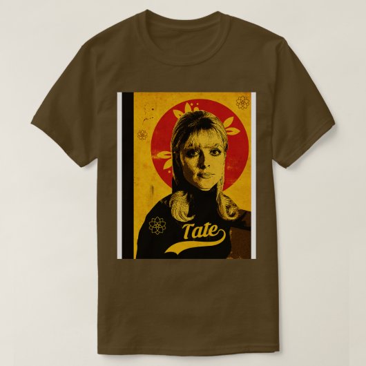 シャロンテートの伝記 Tシャツ (デザイン正面)