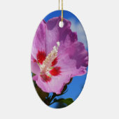 シャロン写真バラ セラミックオーナメント (右)