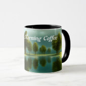 シャロン朝のコーヒーカスタマイズ可パーソナライズされた能 マグカップ (正面右)