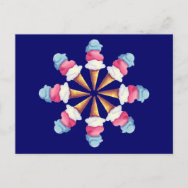 シャロン研ぎアイスクリームコーンホイール ポストカード