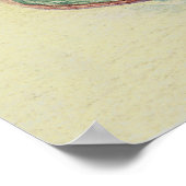 シャロン研ぎ風呂の子猫 ポスター (角)