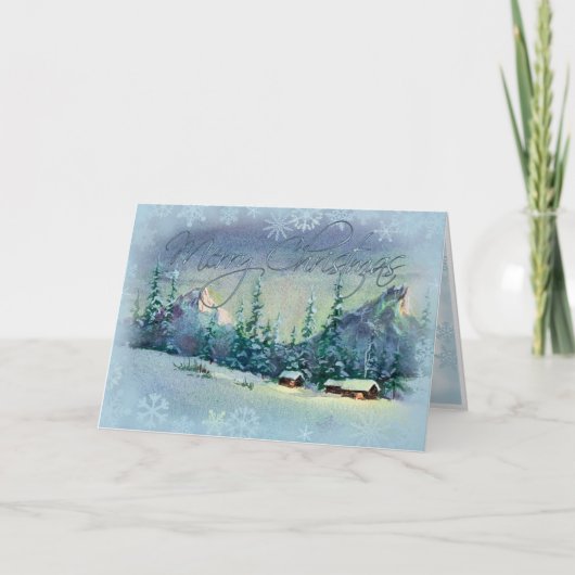 シャロン・シャープによるクリスマス・ファーム シーズンカード (正面)