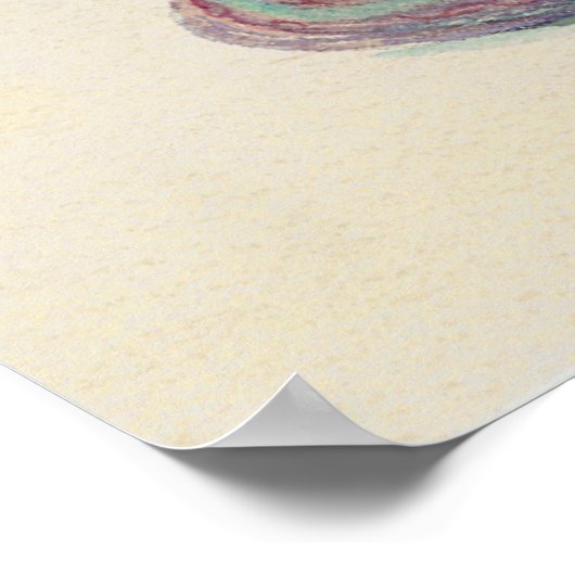 シャロン・シャープによるトイレの子猫 ポスター (角)