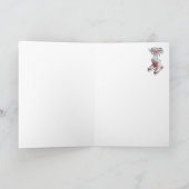 シャロン・シャープによるピンク色のアイススケート シーズンカード (内部)