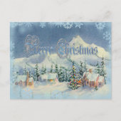 シャロン・シャープによるメリークリスマスハウス シーズンポストカード (正面)