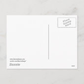 シャロン・シャープによるメリークリスマスログキャビン シーズンポストカード (裏面)