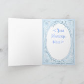 シャロン・シャープによる古い風車 & 氷柱 シーズンカード (内部)