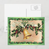 シャロン・シャープのニューイヤーグリーティング＆ホリー シーズンポストカード (正面/裏面)