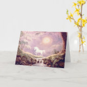 シャロン・シャープのミスティ・ユニコーン カード (黄色い花)