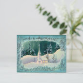 シャロン・シャーペによるクリスマスチャーチ シーズンポストカード (スタンド正面)