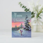 シャロン・シャーペによるクリスマスメールボックス シーズンポストカード (スタンド正面)