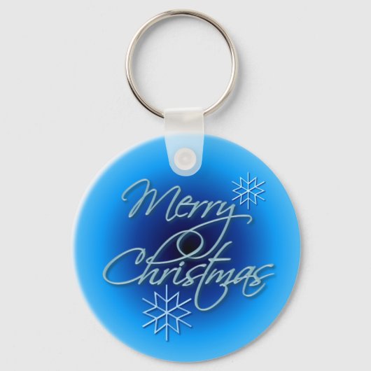 シャロン・シャーペによるメリークリスマス キーホルダー (正面)