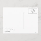 シャロン・シャーペによる感謝祭かぼちゃパッチ シーズンポストカード (裏面)