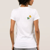 シャロンSHARPE著ハート及びヒツジ Tシャツ (裏面)