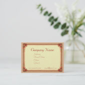 シャロンSHARPE著バラ及びフレーム 名刺 (スタンド正面)