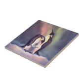 シャロンSHARPE著ペンギン家族 タイル (側面)