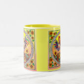 シャロンSHARPE著上昇及び輝やき ツートーンマグカップ (中央)