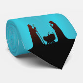 シャロンSHARPE著出生及び星 ネクタイ (ロール)