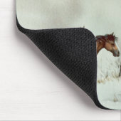 シャロンSHARPE著古い風車 マウスパッド (コーナー)