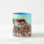 シャロンSHARPE著夢みるような人魚 マグカップ (中央)