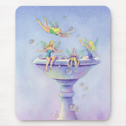 シャロンSHARPE著妖精の国BUBBLEBATH マウスパッド (正面)